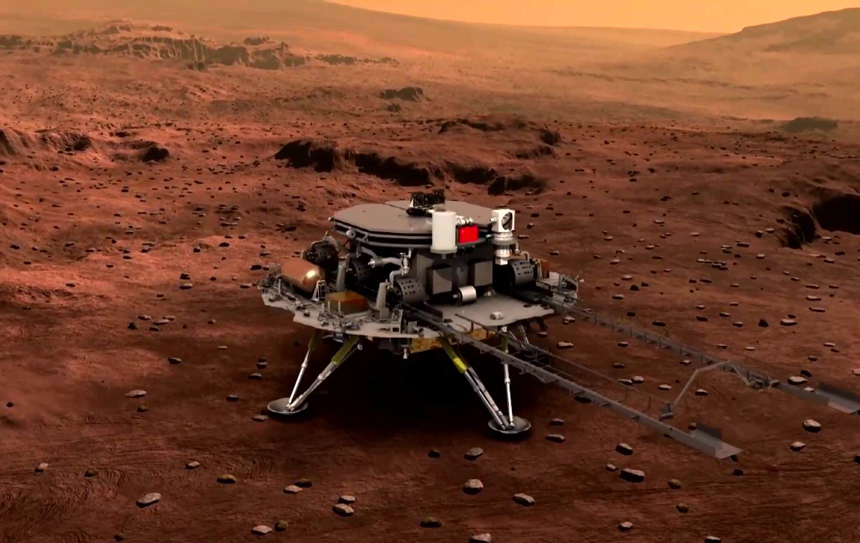 天问一号成功登陆火星，有哪些黑科技？